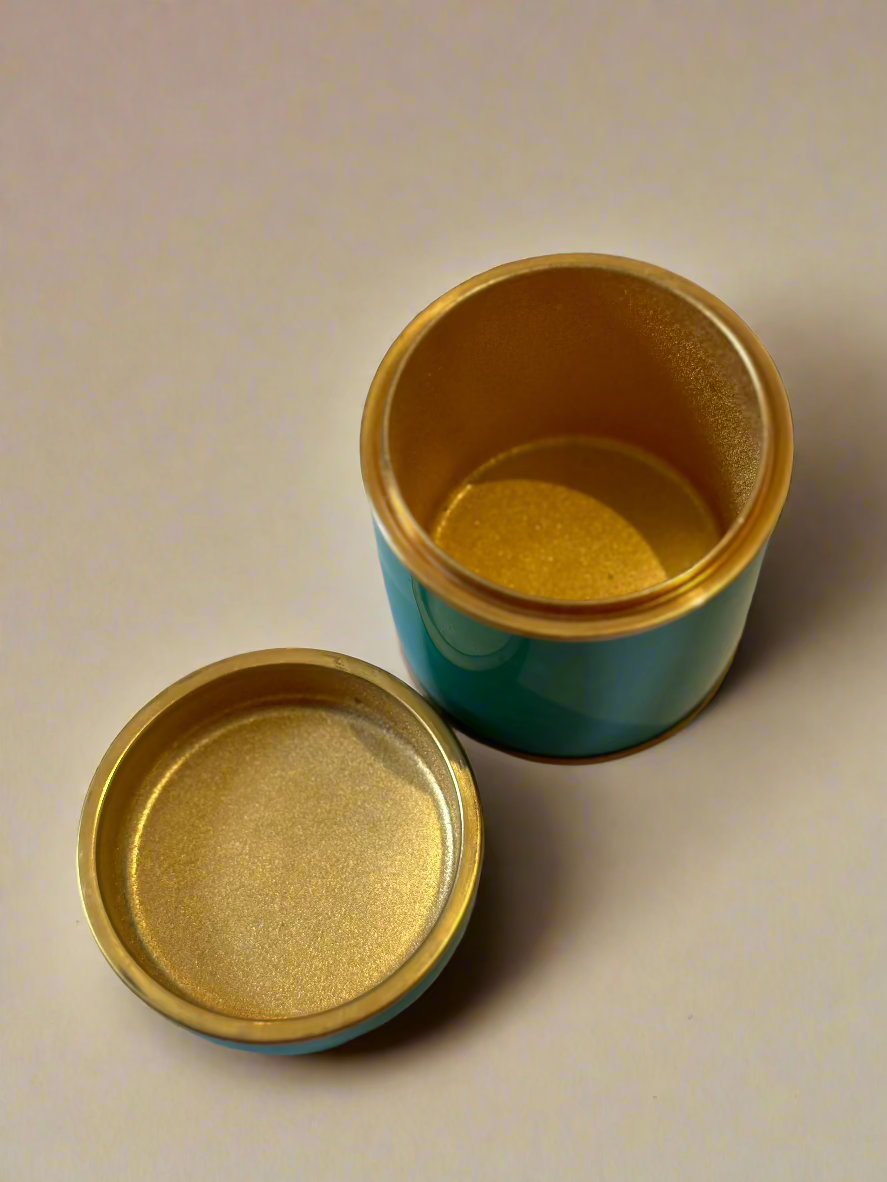 Mid Century Enamel Smoking Accessories Set