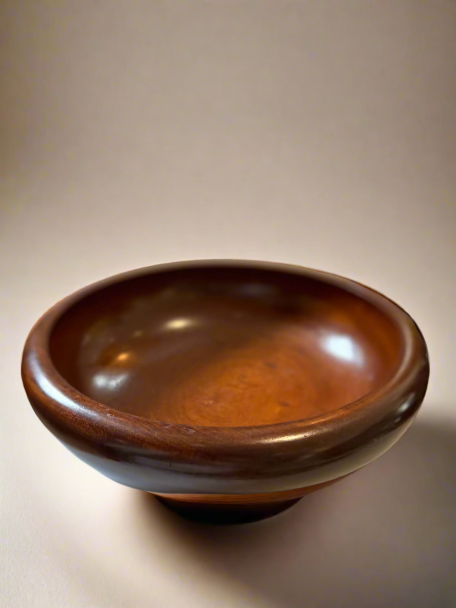 Large Cherry Wood Salad Bowl