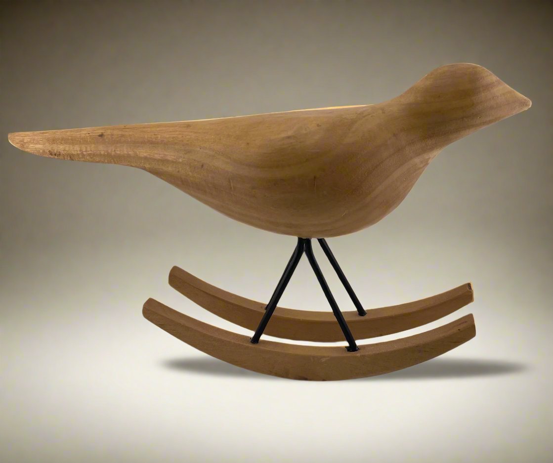 Wooden Rocking Bird