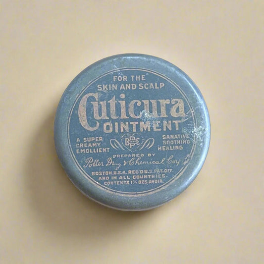 Antique 1900s Cuticura Ointment Tin