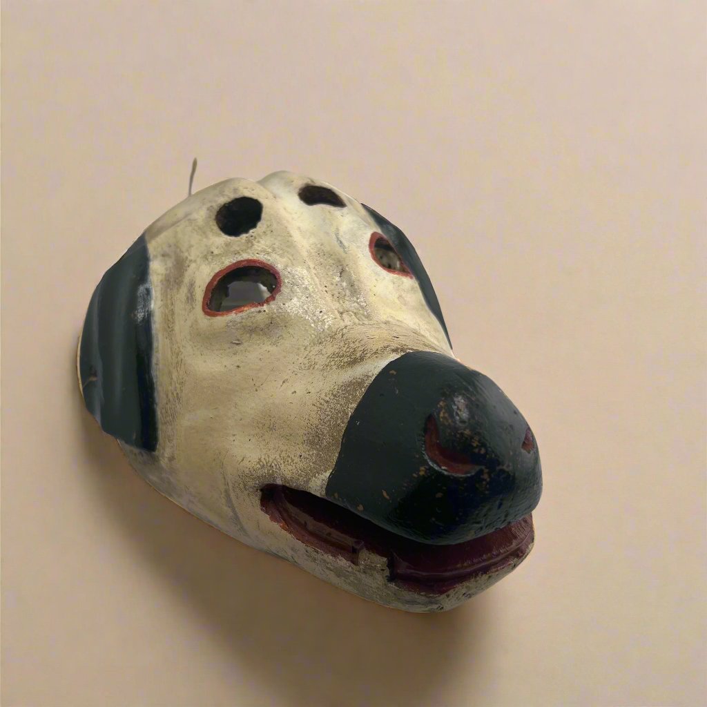 Antique Dog Mask