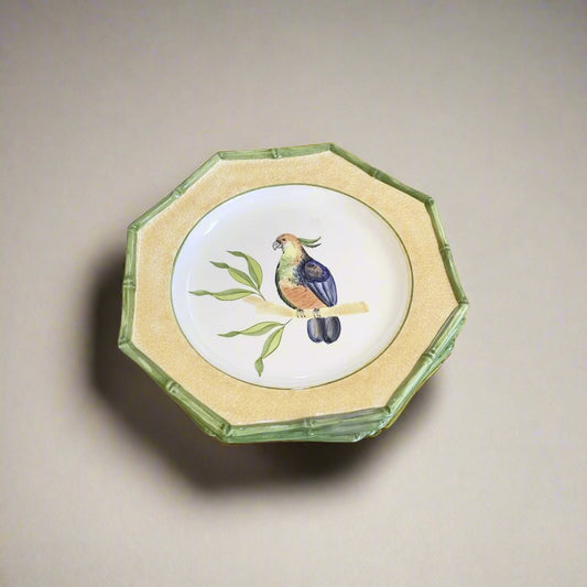 Set of 4 Bird Plates