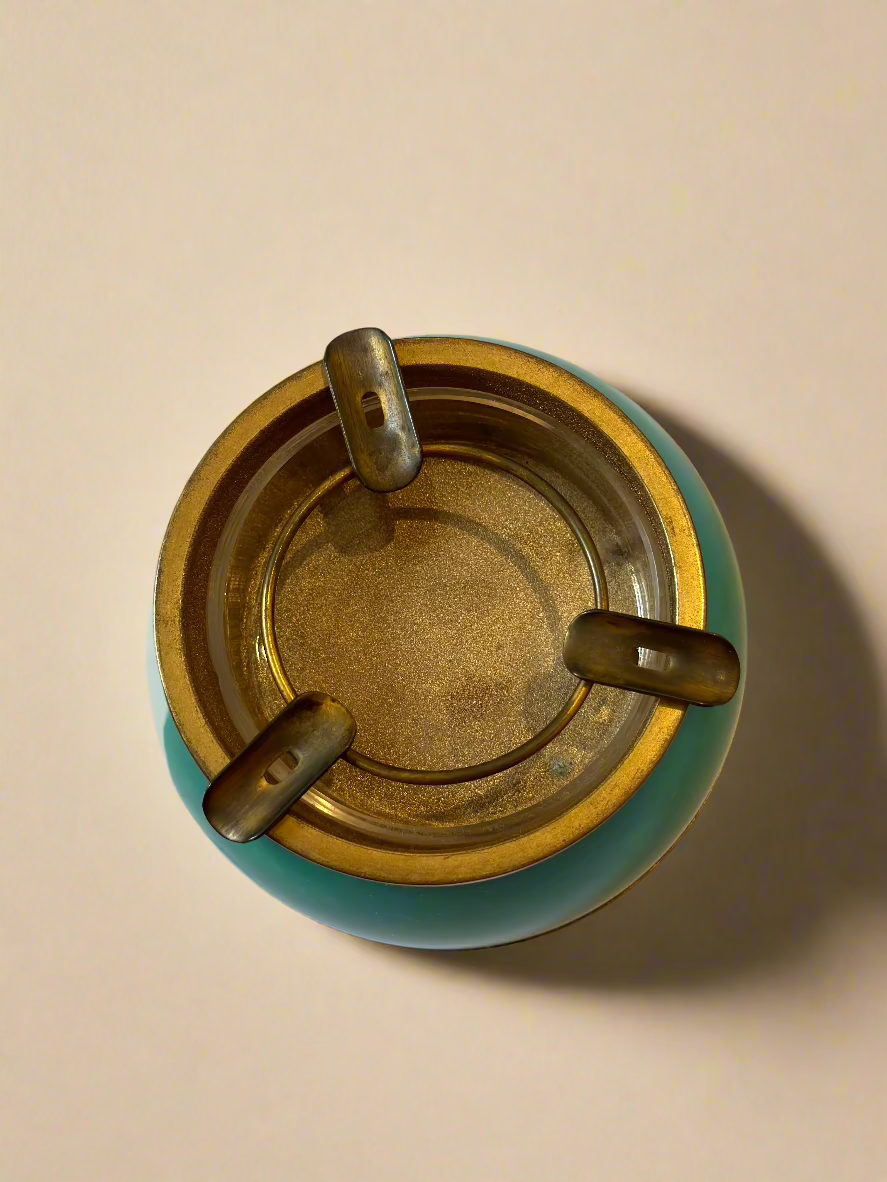 Mid Century Enamel Smoking Accessories Set