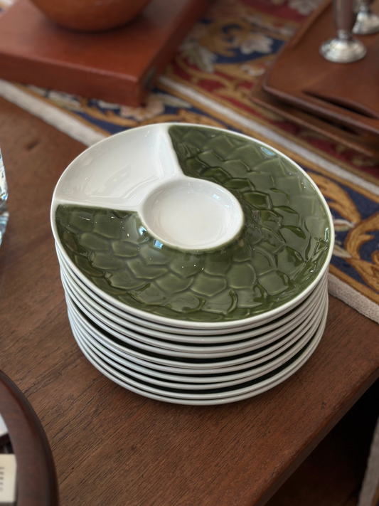 Vintage Italian Artichoke Plates