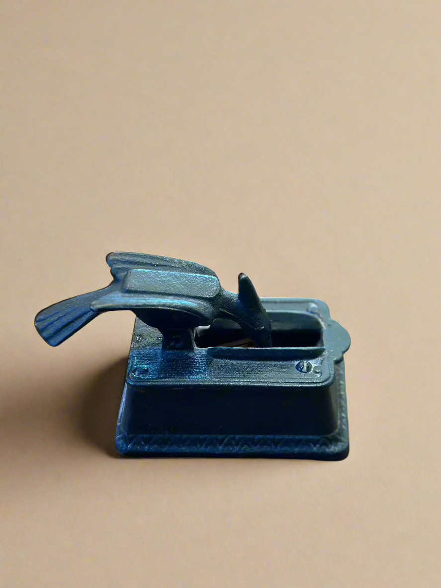 Antique Cast Iron Match Dispenser